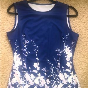 Midnight blue dress size 10